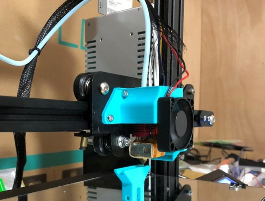 3D printer break material detection abnormal and fan noise solution